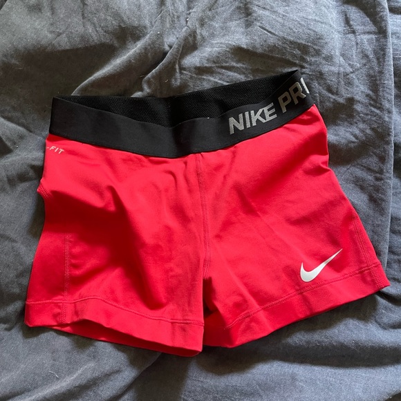 Nike Pants - Red & black Nike pros
